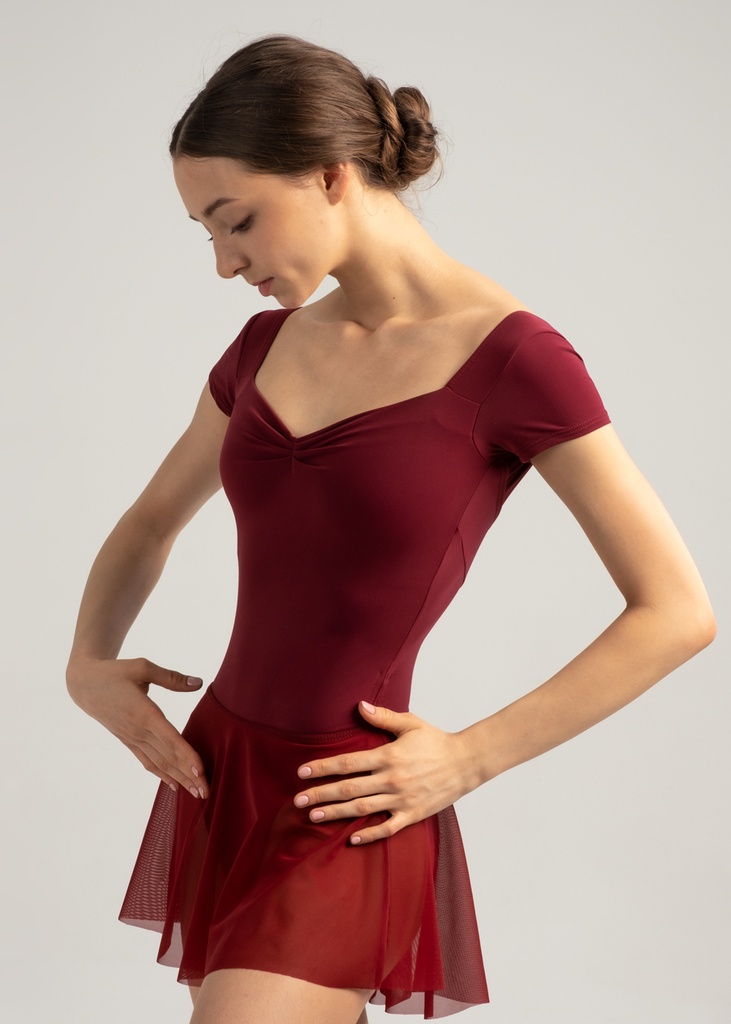 DA2003MPN, ERICA, cap sleeve leotard