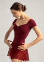 DA2003MPN, ERICA, cap sleeve leotard