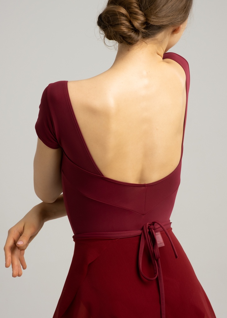 DA2003MPN, ERICA, cap sleeve leotard