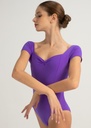 DAD2003/1MPN, LITTLE EVITA, cap sleeve leotard