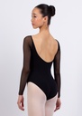 DA1931MN, CARLOTTA, Leotard with long sleeve