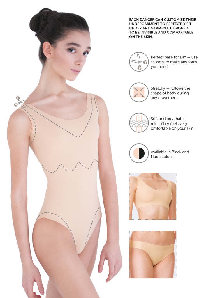  DA309PR, Seamless Support Top