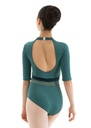 DA5007MPN, TRINA, Half-sleeve leotard