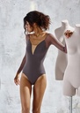 DAD1931M, LITTLE CARLOTTA, Leotard with long sleeve