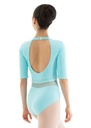 DAD5007MPN, LITTLE TRINA, Half-sleeve leotard