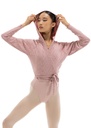 DAD5038N, Little Thomasina, Nikolay Knit Hooded wrap sweater