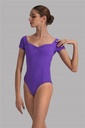 DAD2003/1MPN, LITTLE EVITA, cap sleeve leotard