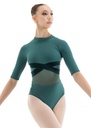 DA5007MPN, TRINA, Half-sleeve leotard