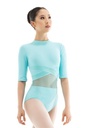 DAD5007MPN, LITTLE TRINA, Half-sleeve leotard